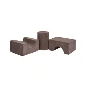 Aesthetic Shape Set 3-Elements - Brown