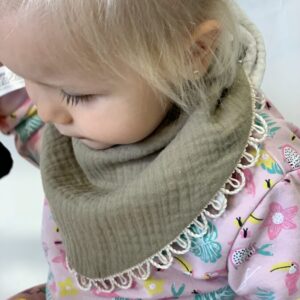 Scarf-Bib - Khaki