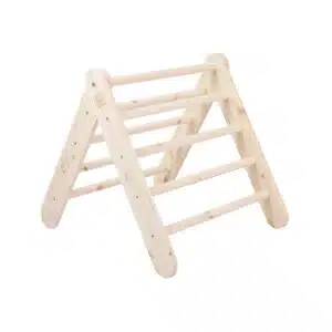 Wooden Pikler Climbing Ladder - Natural Wood