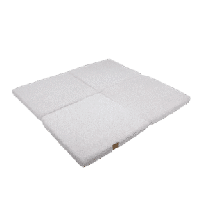 Play Mat for Kids - Square Bearly White