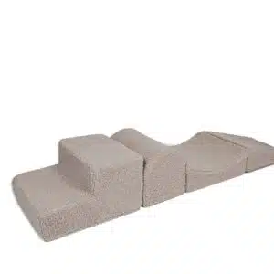 Bearly Corduroy Shape Set 4-Elements - Light Grey