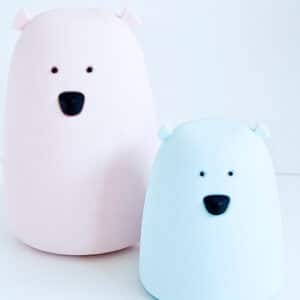 Little Bear Silicone Lamp - Blue