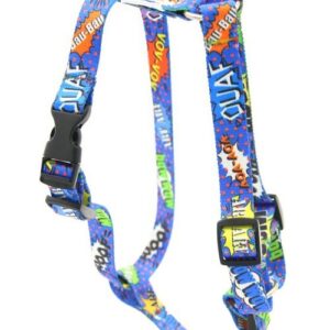 Nylon Harness – Blue Graffiti
